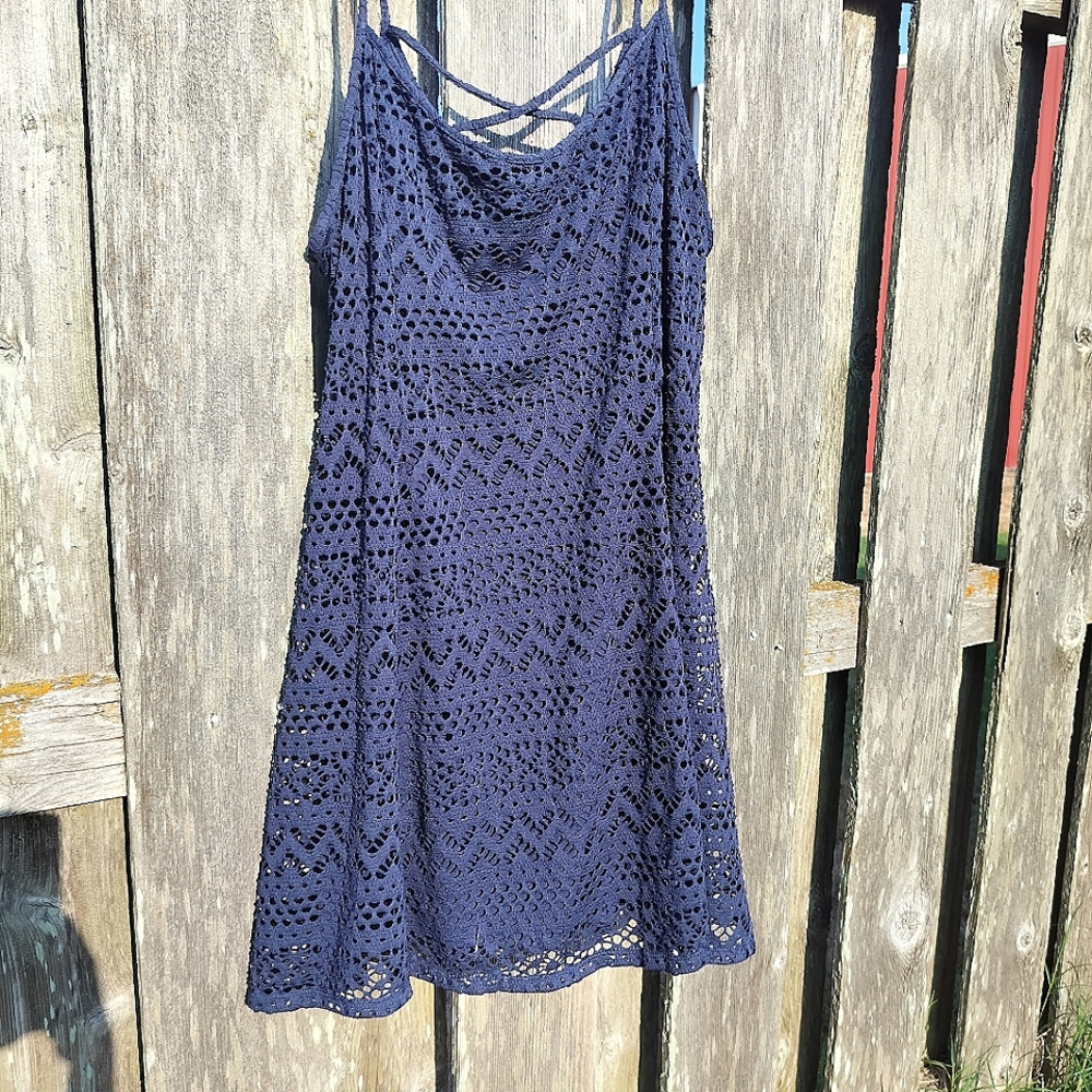 Rue 21 Navy blue dress